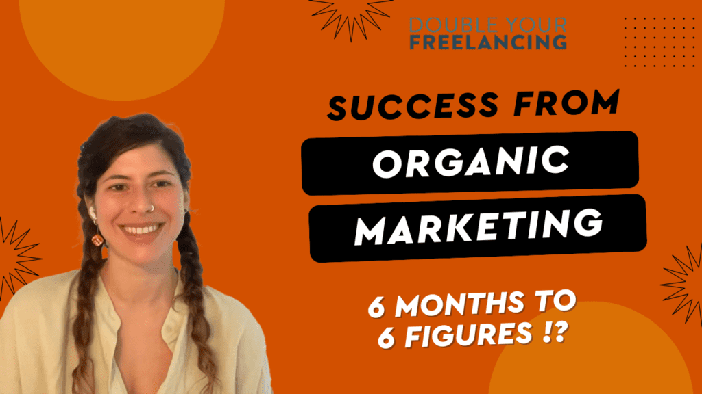 [Coaching: Maia #6] Success of organic marketing, increase in effective hourly rate + launch of new services