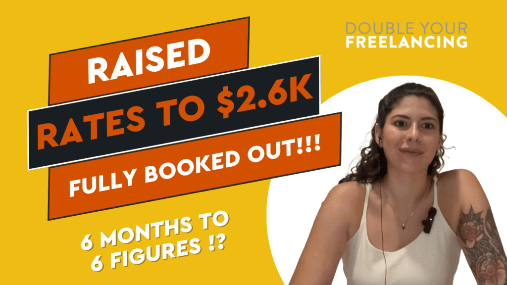 [Coaching: Maia #9] Rates increased to $2.6,000!  Fully Booked with New Customers + How to Handle Discount Requests