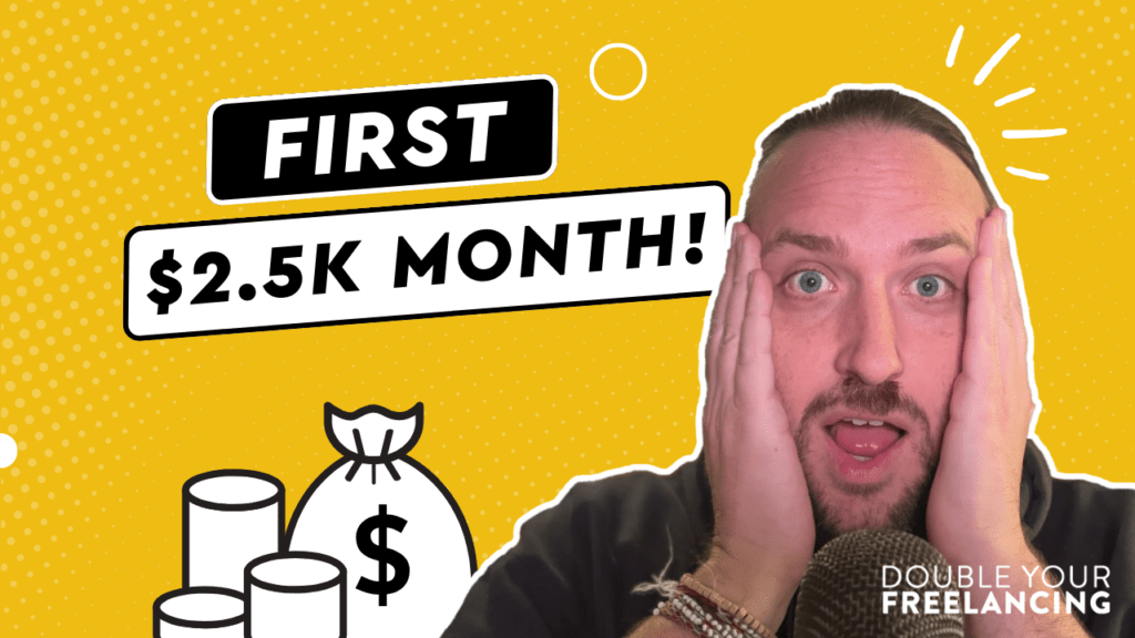 [Coaching: Brad #10] First month $2.5K!  Maintain current customer relationships + test a new offer