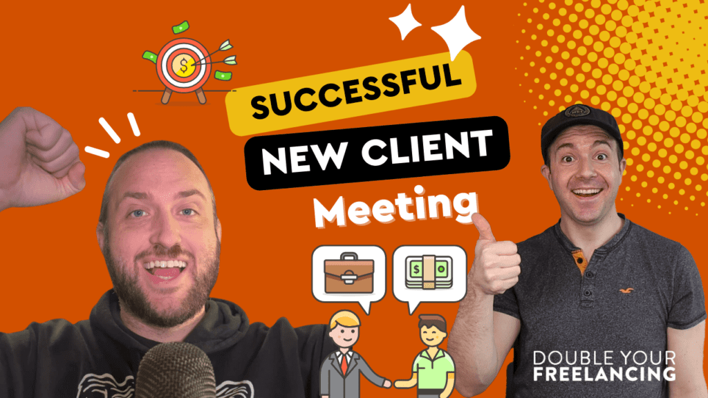 [Coaching: Brad #16] Successful meeting with a new client, setting clear expectations + managing self-improvement