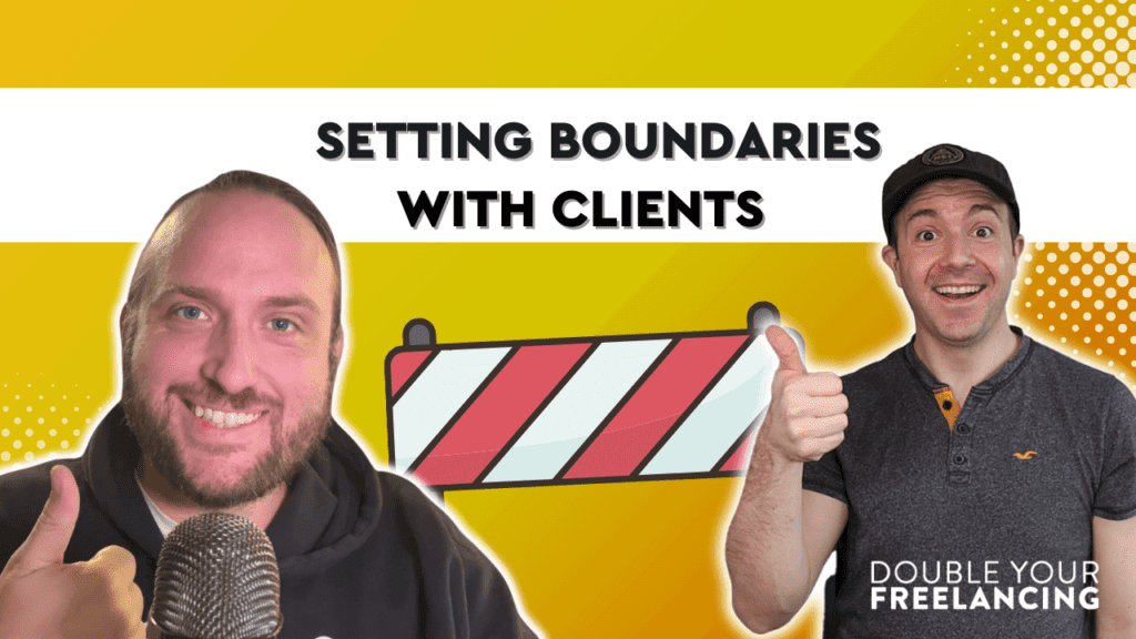 [Coaching: Brad #17] Set boundaries with clients and manage time + Open communication